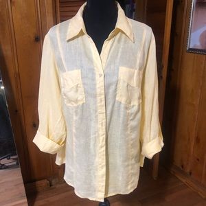 ❤️Dress Barn button up top